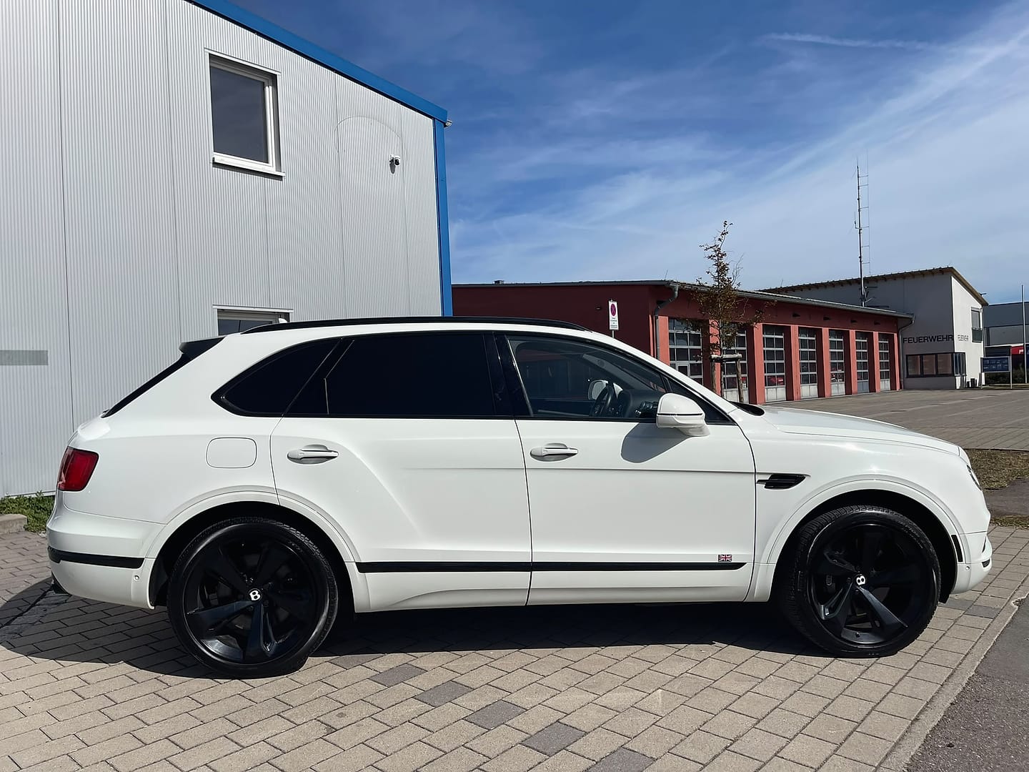 Bentley Bentayga, Seitenansicht