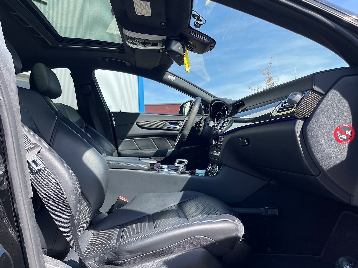 Mercedes-Benz CLS 63 AMG, Innenraum vorn