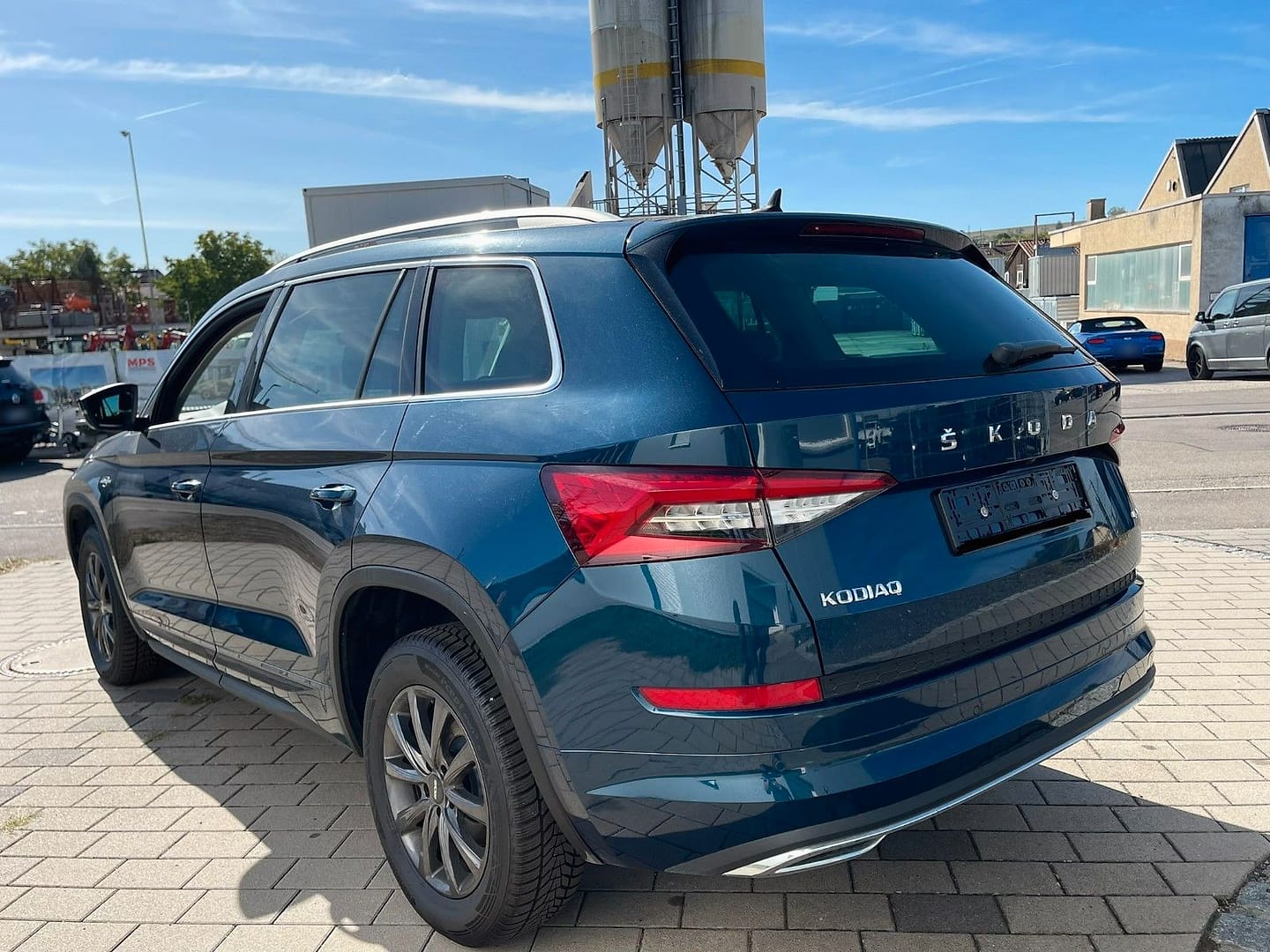 Skoda Kodiaq L&K 4x4, schräg von hinten