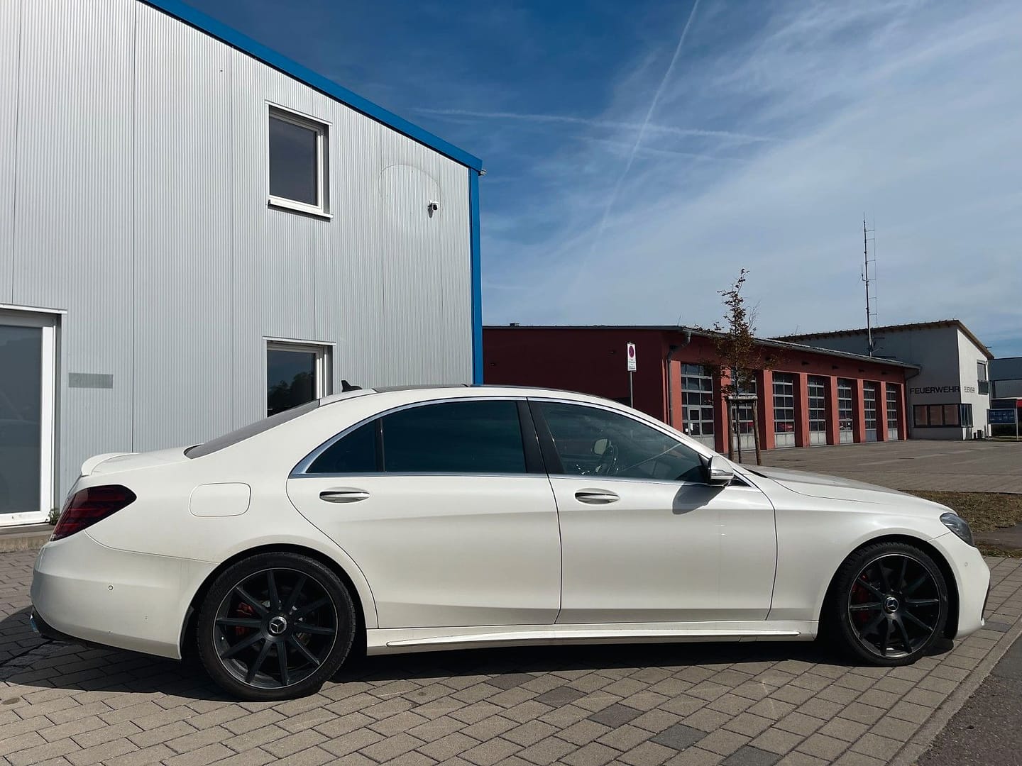 Mercedes-Benz S 500, Seitenansicht