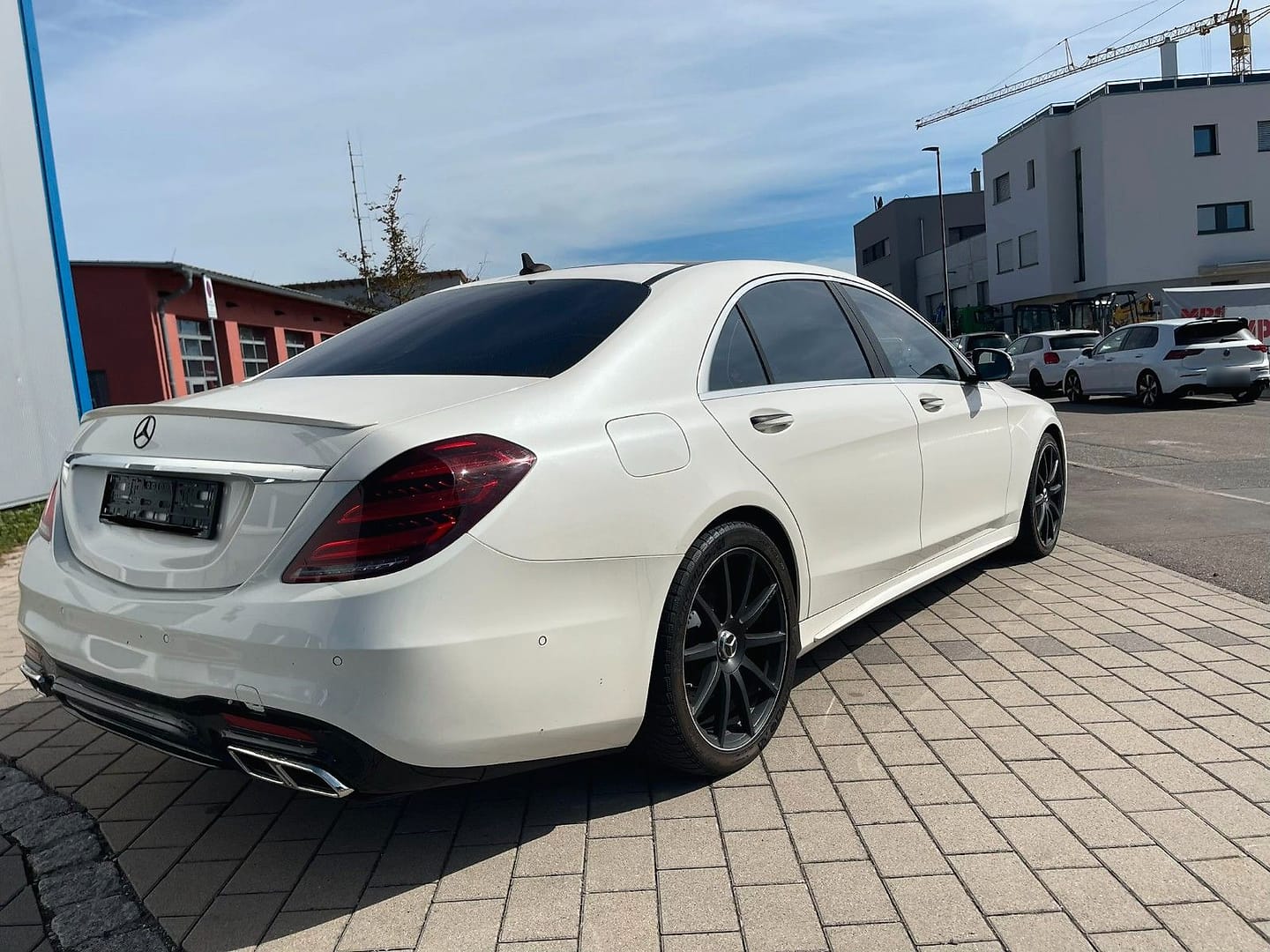 Mercedes-Benz S 500, schräg von hinten