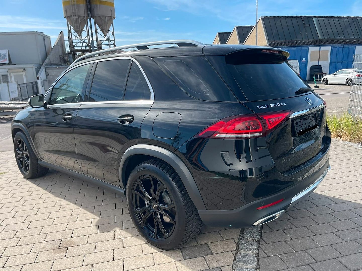 Mercedes-Benz GLE 350 de 4MATIC, schräg von hinten