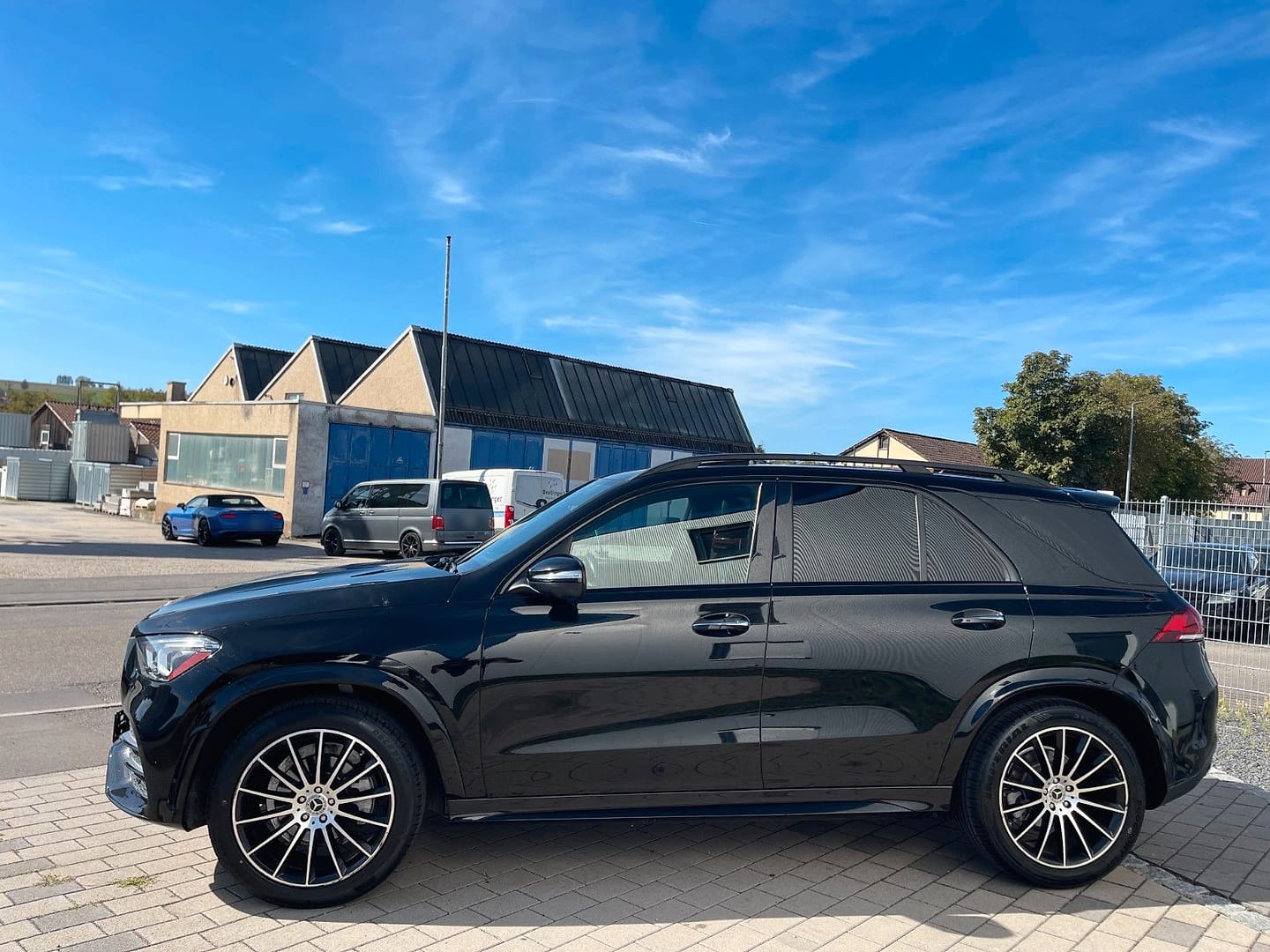 Mercedes-Benz GLE 350, Seitenansicht