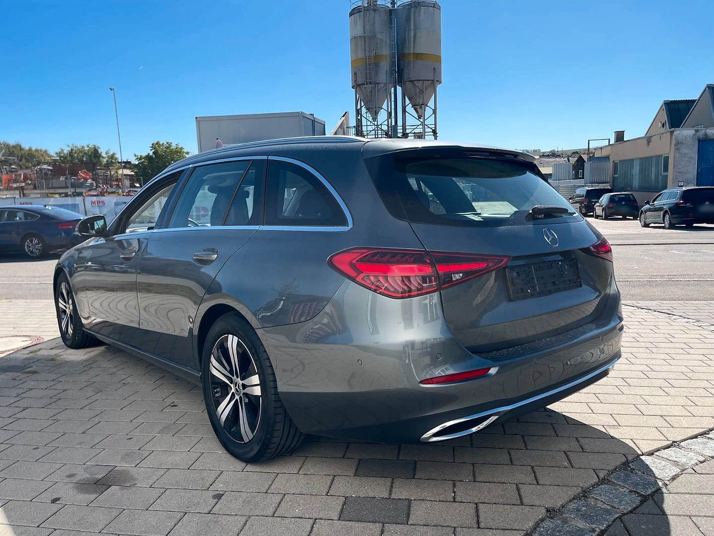 Mercedes-Benz C 200 d T-Modell, schräg von hinten