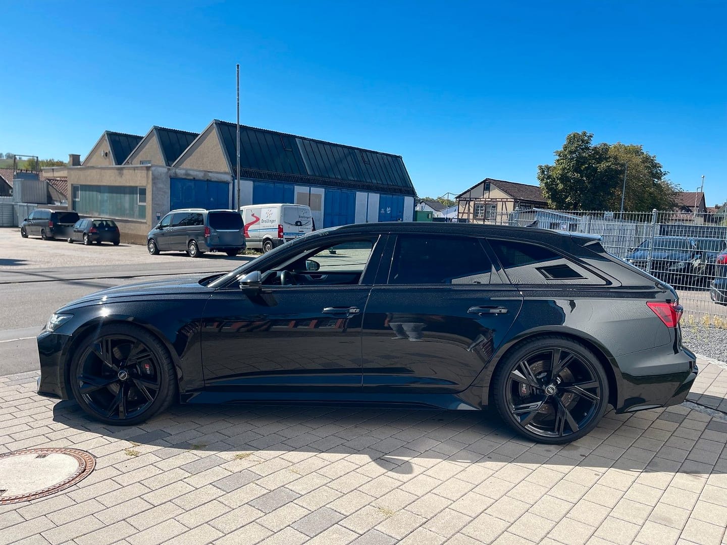 Audi RS6 4.0 TFSI quattro, Seitenansicht