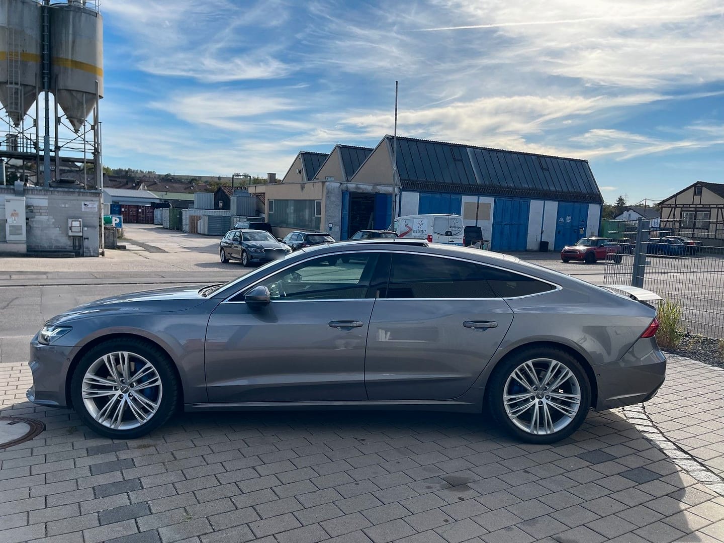 Audi A7 Sportback 45 TDI quattro, Seitenansicht